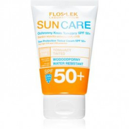 FLOSLEK Sun Care Derma тонуючий крем для сухої та чутливої шкіри SPF 50+ 50 мл