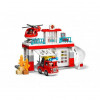 LEGO Town Пожежне депо та гелікоптер (10970) - зображення 3