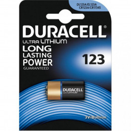 Duracell 16340 (CR123) bat(3B) Lithium 2шт (5002978)