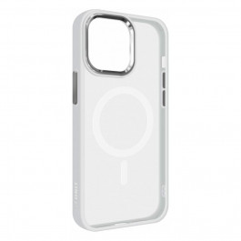 ArmorStandart Unit MagSafe для Apple iPhone 15 Pro Max Matte Clear Silver (ARM69350)