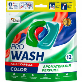 Pro Wash Капсули для прання Color 12шт (4262396144393)