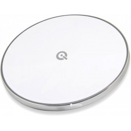 Qitech Wireless Fast Charger 2 Gen Silver (QT-GY-68gen2Sl)