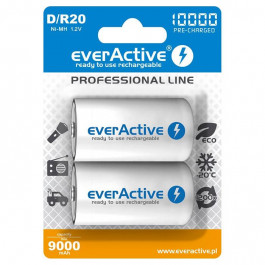 everActive D 10000mAh NiMh 2шт Professional Line EVHRL20-10000