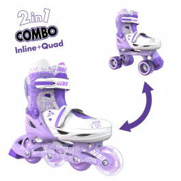 Neon Combo Skates / размер 30-33 purple (NT09L4)