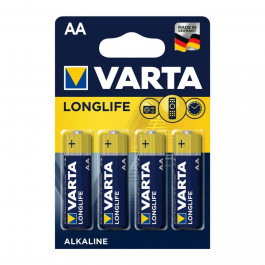 Varta AA bat Alkaline 4шт LONGLIFE EXTRA (04106101414)