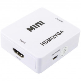 Voltronic Mini HDMI - VGA White (YT-CM-HDMI/VGA)