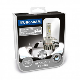 Tungsram H4 Megalight LED 6000K P43t-38 60430 PB2