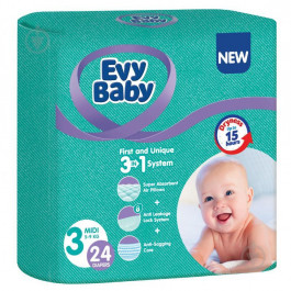 Evy Baby Midi, 24 шт