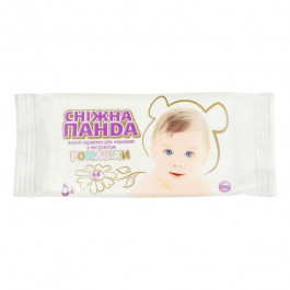Сніжна Панда Дитячі вологі серветки  для немовлят Ромашка 64 шт. (4820144460456)