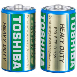 Toshiba D bat Carbon-Zinc 2шт Heavy Duty (00152596)