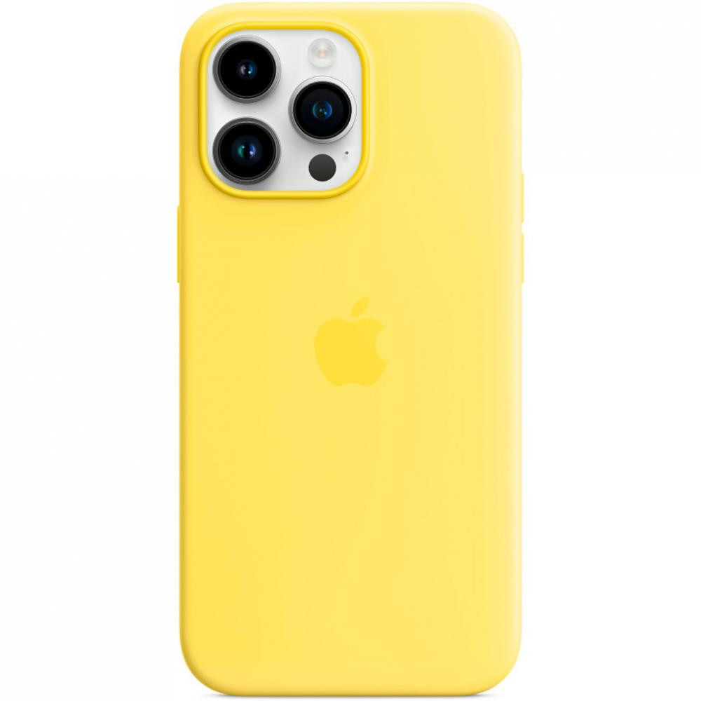Apple iPhone 14 Pro Max Silicone Case with MagSafe - Canary Yellow (MQUL3) - зображення 1