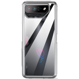 Wlons Luna Series Hard Rubber Case для Asus Rog Phone 7 Transparent