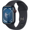 Apple Watch Series 9 GPS + Cellular 45mm Midnight Aluminum Case w. Midnight Sport Band - S/M (MRMC3) - зображення 1