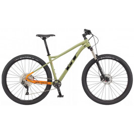 GT Bicycles Avalanche Elite 27,5" 2023 / рама 38см gloss moss green&orange fade w/black&orange