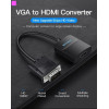 Vention VGA to HDMI 0.2m Black (ACNBB) - зображення 3
