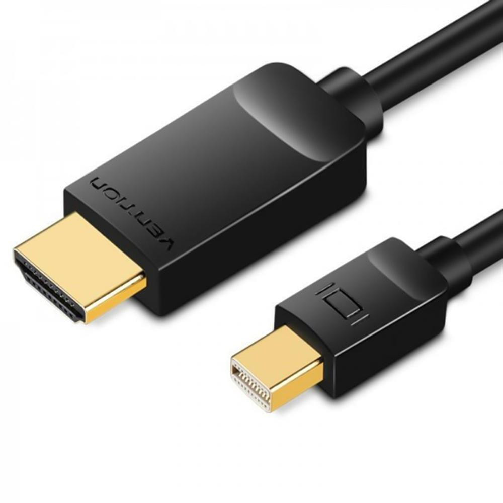 Vention mini DisplayPort to HDMI 1.5m Black (HAHBG) - зображення 1