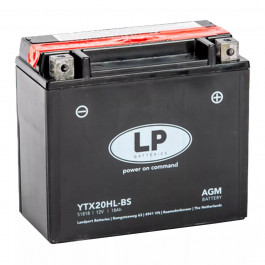 LP Battery AGM 18Ah 310A АзЕ (YTX20HL-BS)