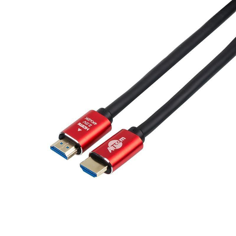 ATcom HDMI 5m Red/Black (24945) - зображення 1