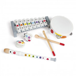 Janod Набор музыкальных игрушек из 5 инструментов (J07600)