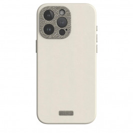Moshi Napa Slim Hardshell Case for iPhone 15 Pro Max - Eggnog White (99MO231112)