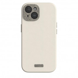 Moshi Napa Slim Hardshell Case for iPhone 15 - Eggnog White (99MO231109)