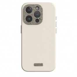 Moshi Napa Slim Hardshell Case for iPhone 15 Pro - Eggnog White (99MO231111)