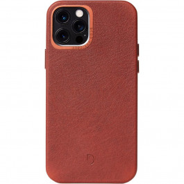 DECODED Leather Back Cover iPhone 12 Pro Max Brown (D20IPO67BC2CBN)