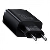 Baseus Compact Quick Charger 2xUSB U+C 30W Black (CCXJ-E01) - зображення 4