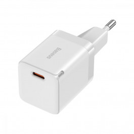 Baseus GaN3 Fast Charger Type-C 30W White (CCGN010102)