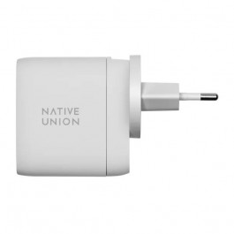 NATIVE UNION Fast GaN Charger PD 67W Dual USB-C Port White (FAST-PD67-WHT-INT)