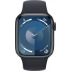 Apple Watch Series 9 GPS 41mm Midnight Aluminum Case w. Midnight Sport Band - M/L (MR8X3) - зображення 4
