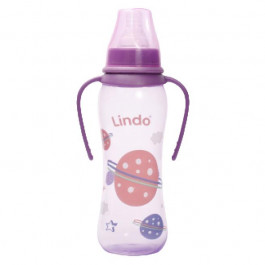 Lindo Бутылочка для кормления LI 135 фиолетовый 250 мл