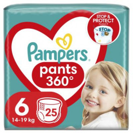 Pampers Pants 6, 25 шт