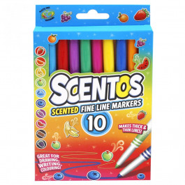 Scentos Набор ароматных маркеров для рисования «Тонкая линия» (40720)