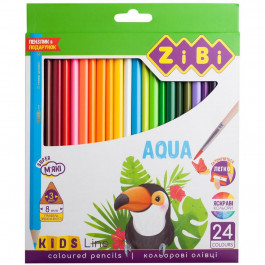 Zibi Kids line AQUA акварельні 24 шт (ZB.2476)