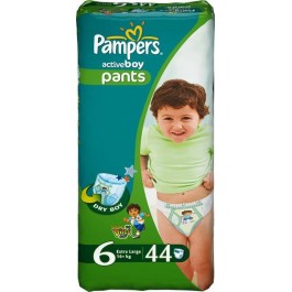 Pampers Active Boy Extra Large 6 (44 шт.)