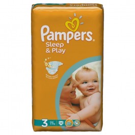Pampers Sleep&Play Midi 3 (58 шт.) 4015400224211