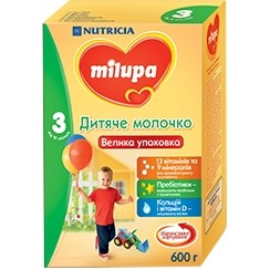 Milupa Молочко 3 600 г