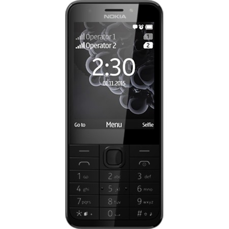 Nokia 230 Dual Dark Silver (A00026971) - зображення 1