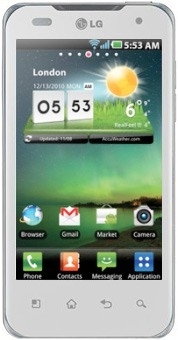 LG P999 Optimus G2X (White) - зображення 1