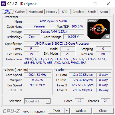 Фото Процесор AMD Ryzen 9 5900X (100-100000061WOF) від користувача lordep