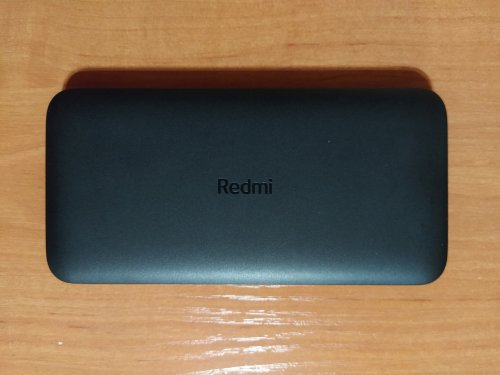 Фото Зовнішній акумулятор (павербанк) Xiaomi Redmi Power Bank 10000mAh Black (VXN4305GL) від користувача Isolar