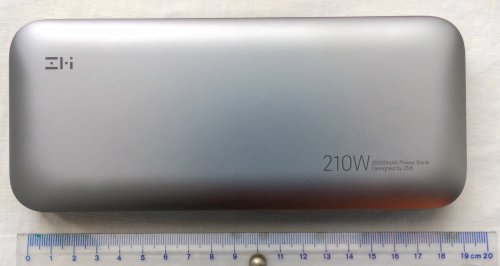Фото Зовнішній акумулятор (павербанк) ZMI No. 20 Model 25000 mAh 210W Backup Battery (QB826G) від користувача MCS