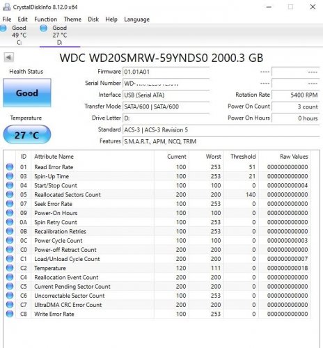Фото Жорсткий диск WD Black 2.5 P10 2TB (WDBA2W0020BBK-WESN) від користувача mk