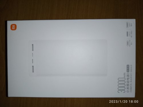 Фото Зовнішній акумулятор (павербанк) Xiaomi Mi 3 30000mAh Quick Charge White (PB3018ZM, VXN4307CN) від користувача Андрей