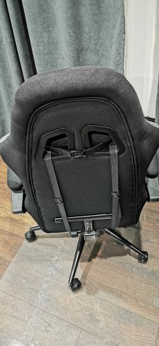 Фото Комп'ютерне крісло для геймера GT Racer X-2324 Fabric Black/Gray від користувача ValPan