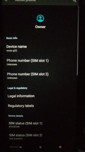 Фото Смартфон Motorola Moto G32 6/128GB Mineral Grey (PAUU0013/0027/0024) від користувача zetsuobilly
