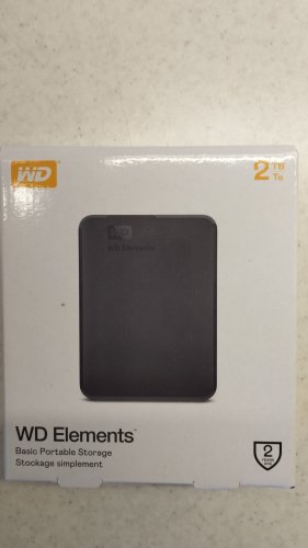 Фото Жорсткий диск WD Elements Portable 2 TB (WDBU6Y0020BBK) від користувача XOI