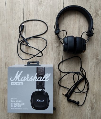 Фото Навушники з мікрофоном Marshall Major IV Black (1005773) від користувача Vladyslav Khimich