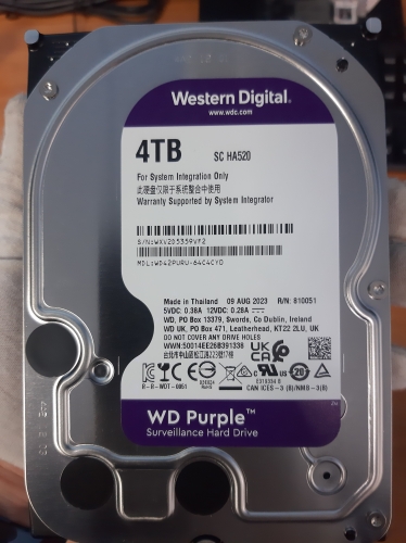 Фото Жорсткий диск WD Purple 4 TB (WD42PURU) від користувача Владислав Марченко